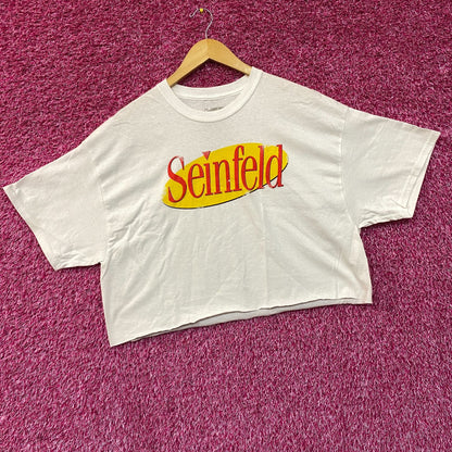 Seinfeld Logo American Sitcom Crop Top Large