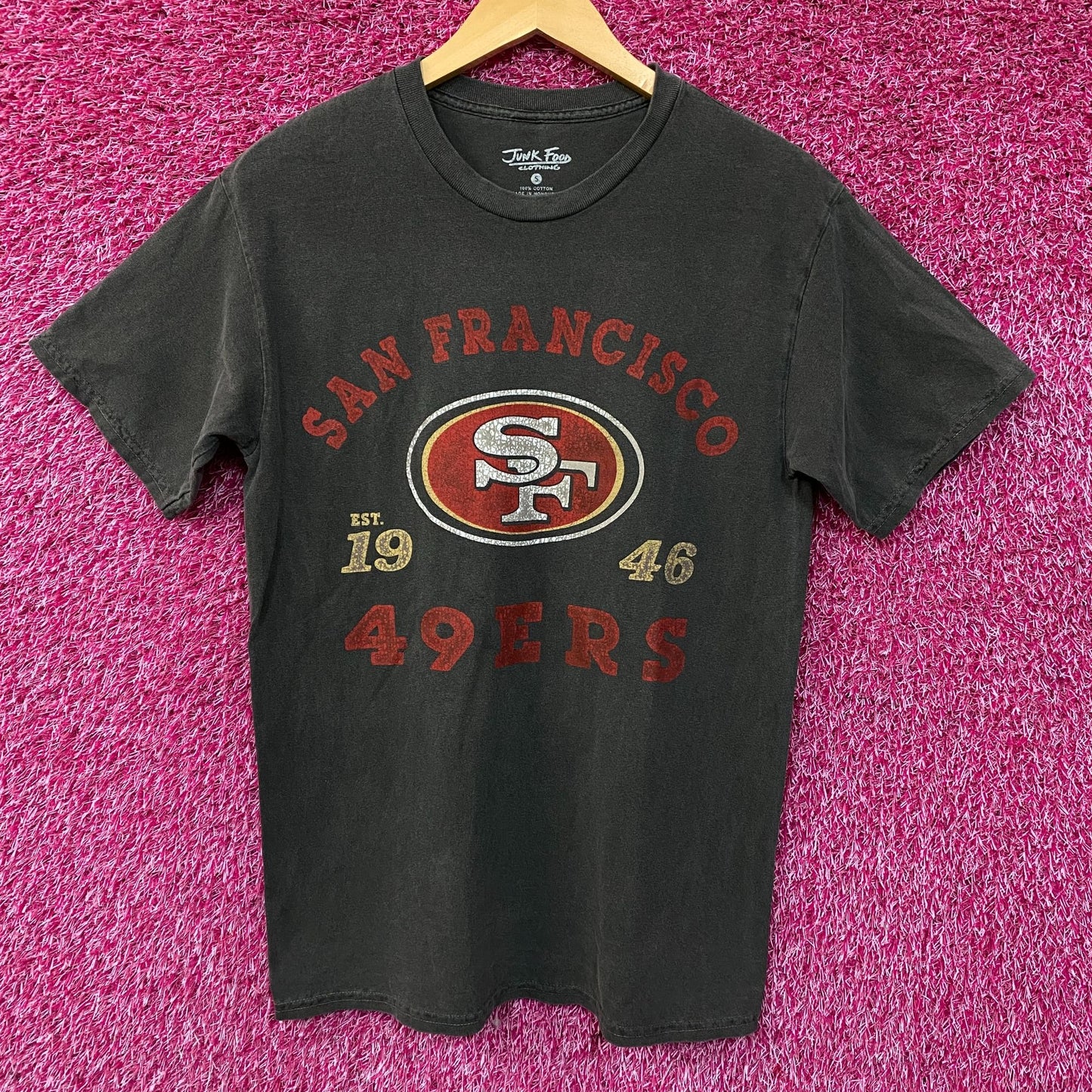 Junk Food Clothing San Francisco 49ers Graphic T-Shirt Small