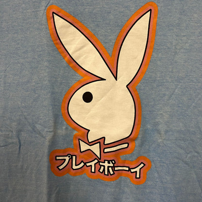 Playboy Bunny Logo Japanese Style Poster T-Shirt Medium