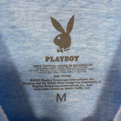 Playboy Bunny Logo Japanese Style Poster T-Shirt Medium