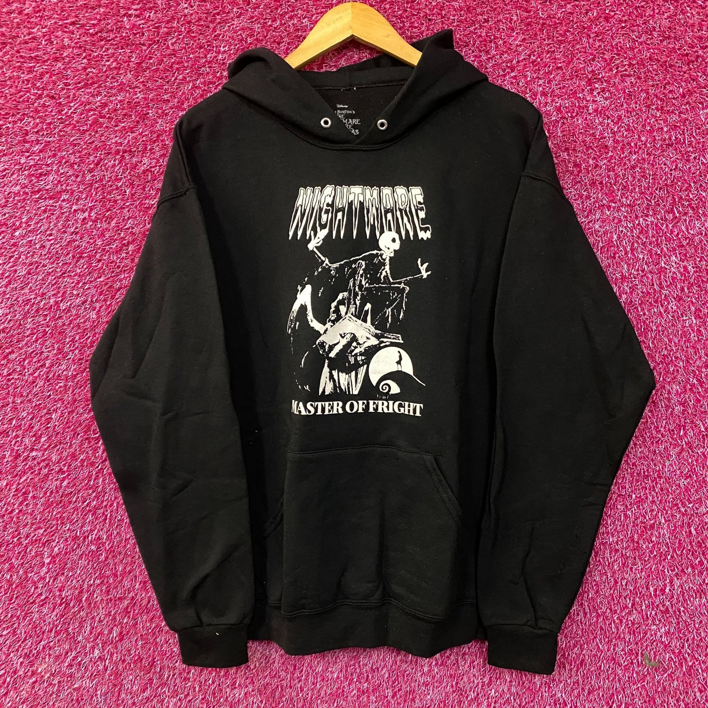Disney The Nightmare Before Christmas Master Of Fright Jack Skellington Hoodie Large