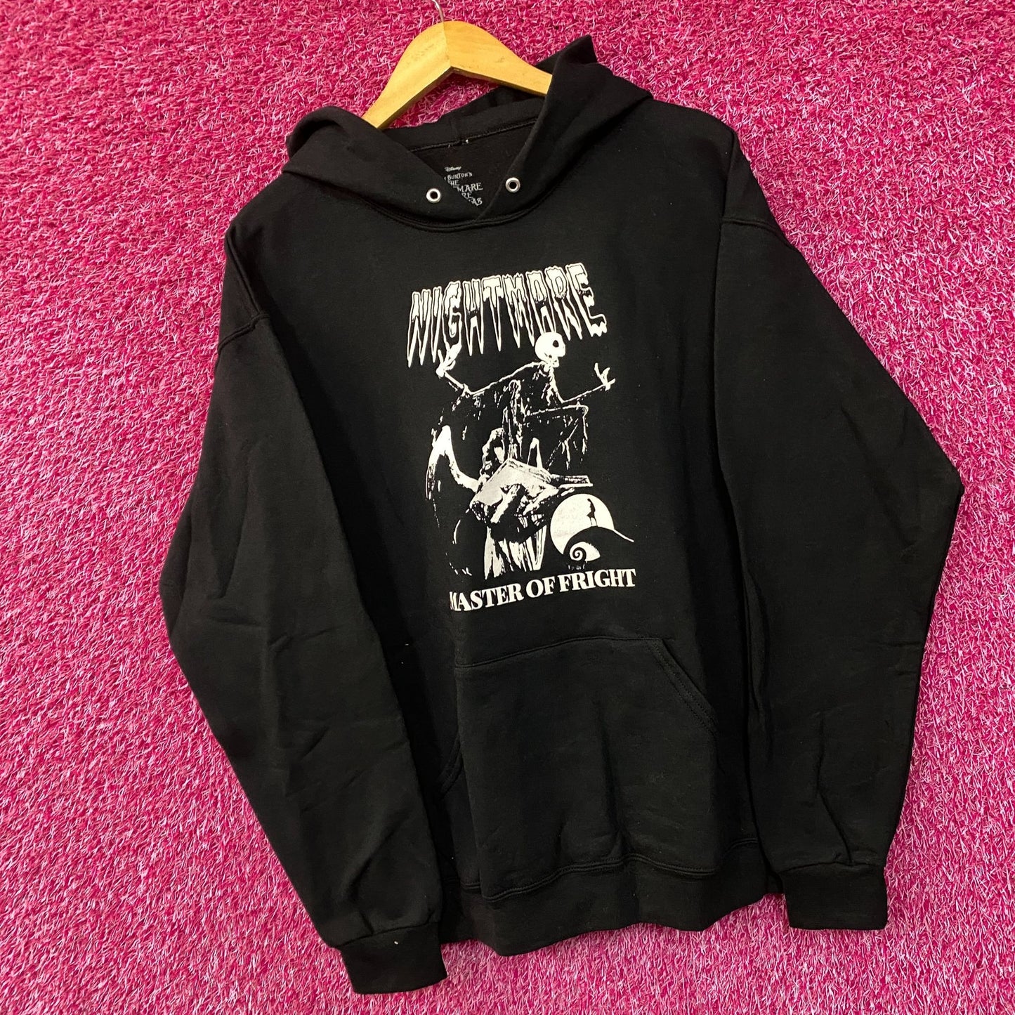 Disney The Nightmare Before Christmas Master Of Fright Jack Skellington Hoodie Large