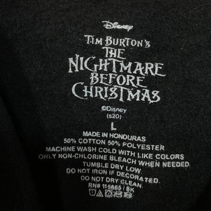 Disney The Nightmare Before Christmas Master Of Fright Jack Skellington Hoodie Large