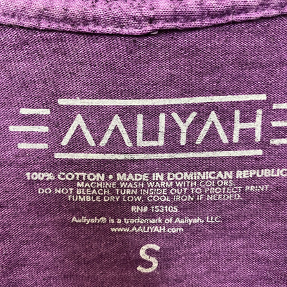 Aaliyah Princess Of RnB Airbrush Graphic T-Shirt Small