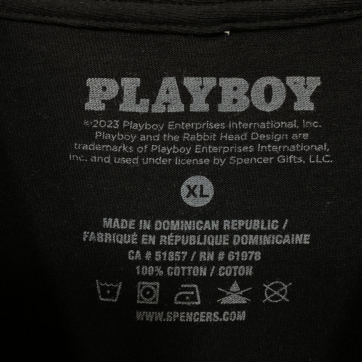 Playboy Logo Graphic T-Shirt XL