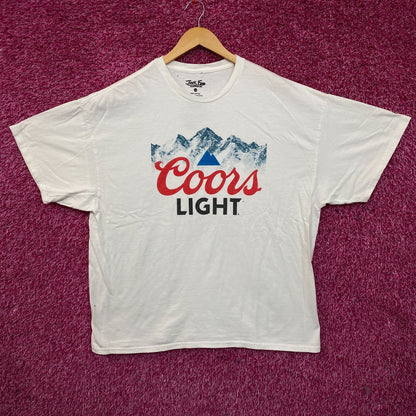 Coors Light Mountain Range Tshirt size XL