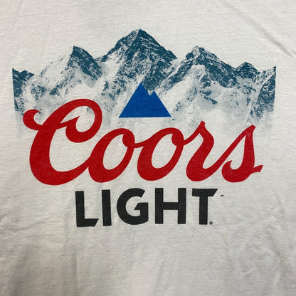 Coors Light Mountain Range Tshirt size XL