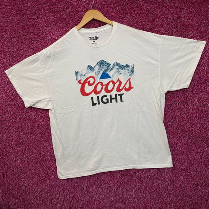 Coors Light Mountain Range Tshirt size XL