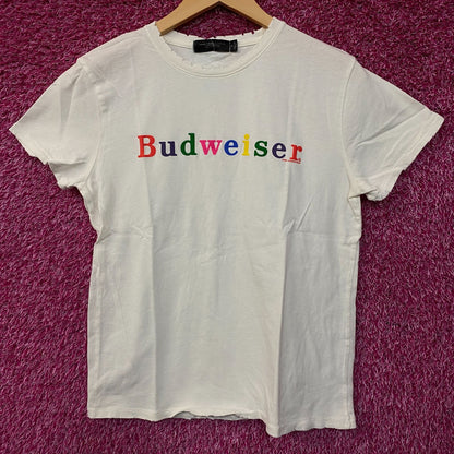 Junk Food Rainbow Budweiser King of Beers T-Shirt XS