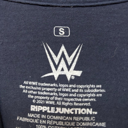 WWE Dwayne The Rock Johnson The Great One Navy T-Shirt Small