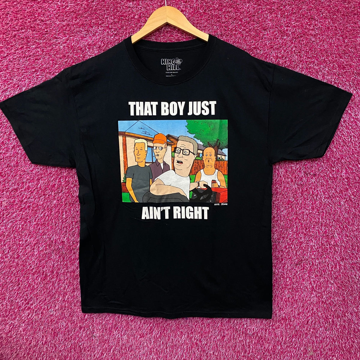 King Of The Hill That Boy Just Ain't Right T-Shirt Large