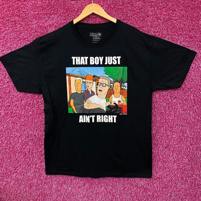 King Of The Hill That Boy Just Ain't Right T-Shirt Large