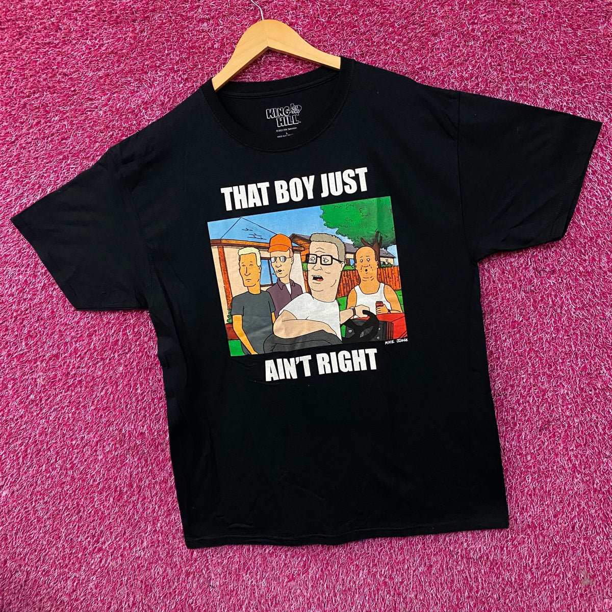 King Of The Hill That Boy Just Ain't Right T-Shirt Large