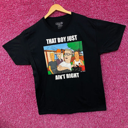 King Of The Hill That Boy Just Ain't Right T-Shirt Large
