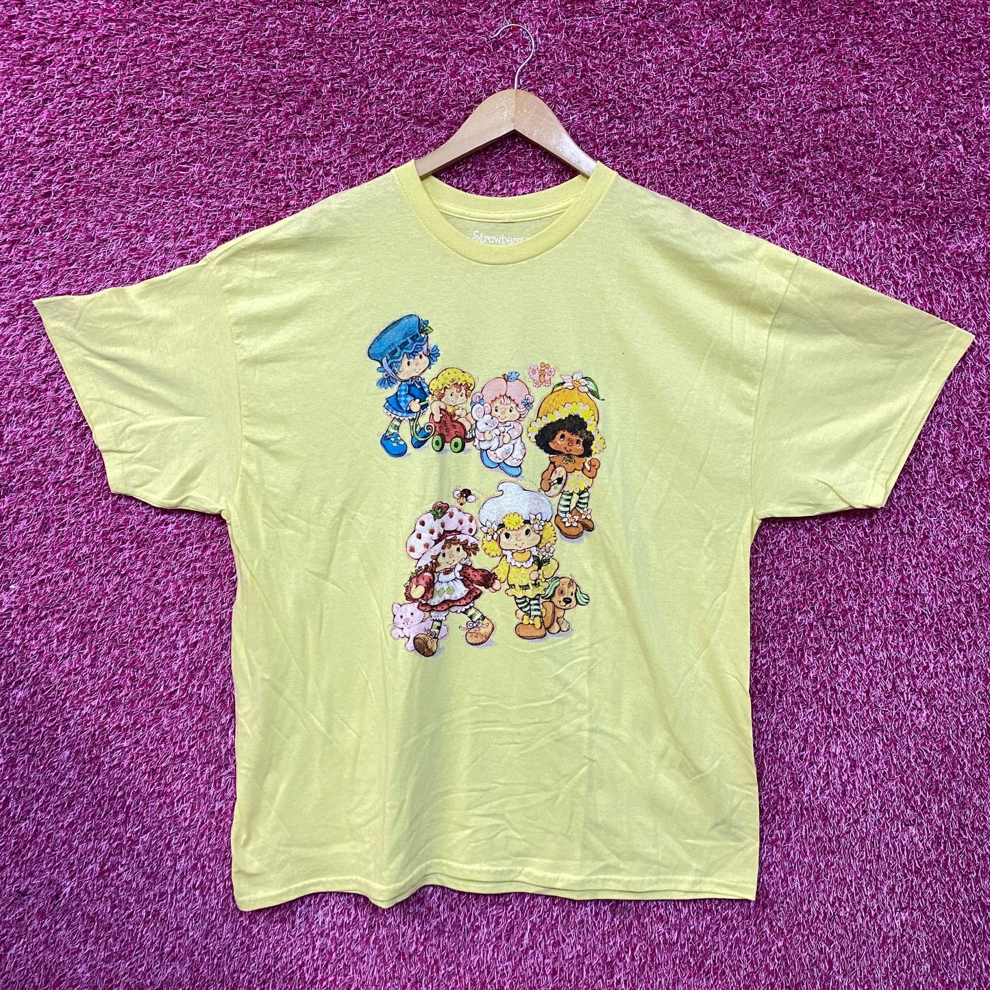 Strawberry Shortcake Sweet Walk Friends Graphic T-Shirt 2XL