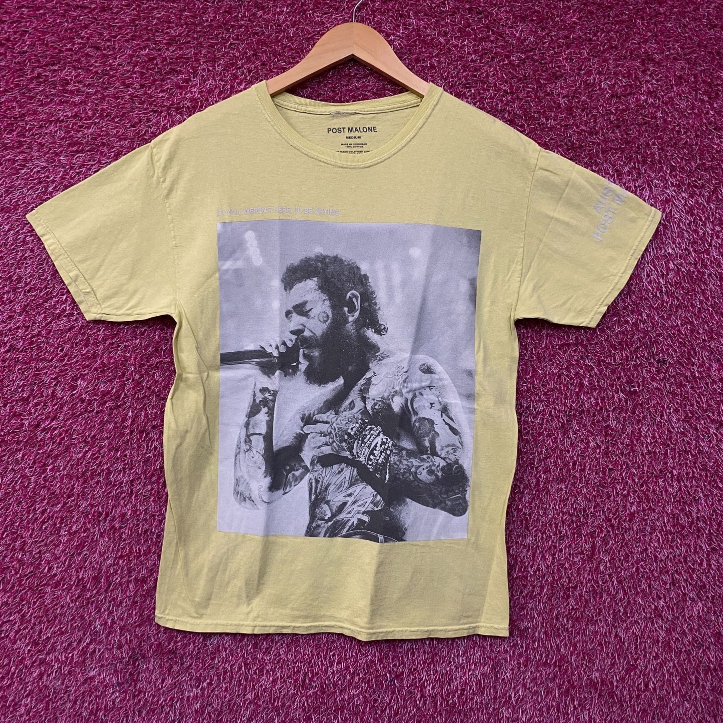 Post Malone Retro Graphic T-Shirt Medium