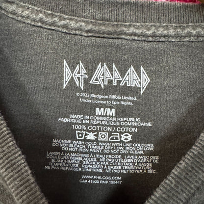 Def Leppard 1987 Animal Hysteria Heavy Metal Rock Band Tee M