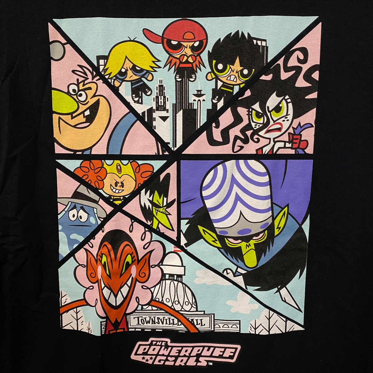 The Power Puff Girls Villains of Townsville CN T-Shirt Small