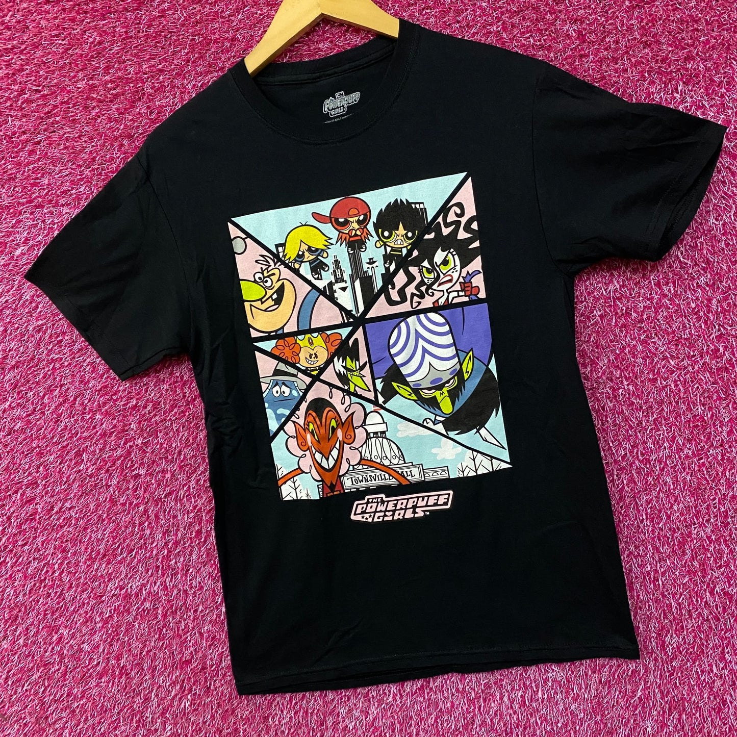 The Power Puff Girls Villains of Townsville CN T-Shirt Small