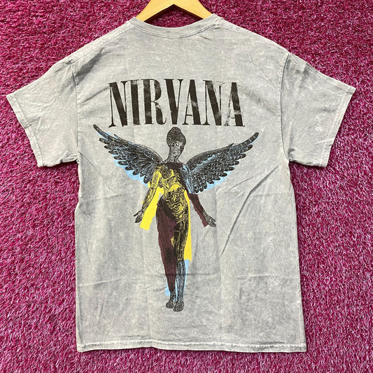 Nirvana In Utero Painted Stroke tshirt Medium