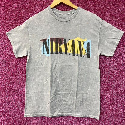 Nirvana In Utero Painted Stroke tshirt Medium