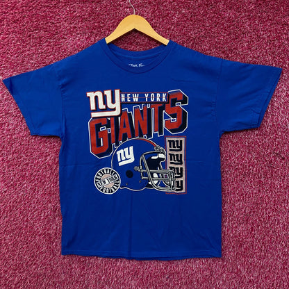 Junk Food Clothing New York Giants Checkdown Flea Market Tee Medium