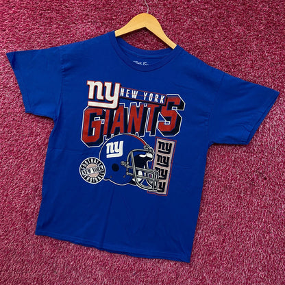 Junk Food Clothing New York Giants Checkdown Flea Market Tee Medium