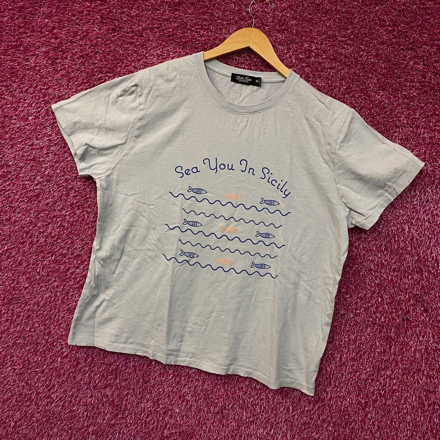 Junk Food Sea You In Sicily Women's Graphic T-Shirt 2XL