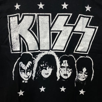 KISS Rock Band Members Graphic T-Shirt Medium