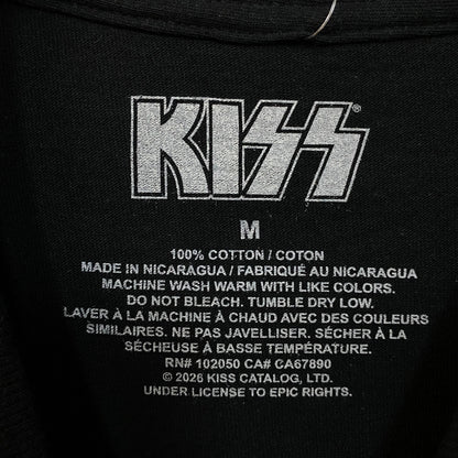 KISS Rock Band Members Graphic T-Shirt Medium