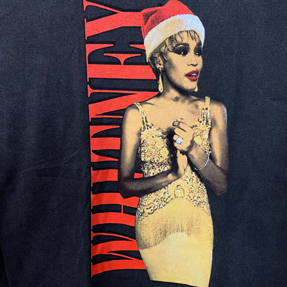 Whitney Houston One Wish For Christmas T-Shirt 2XL