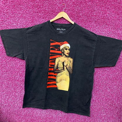 Whitney Houston One Wish For Christmas T-Shirt 2XL