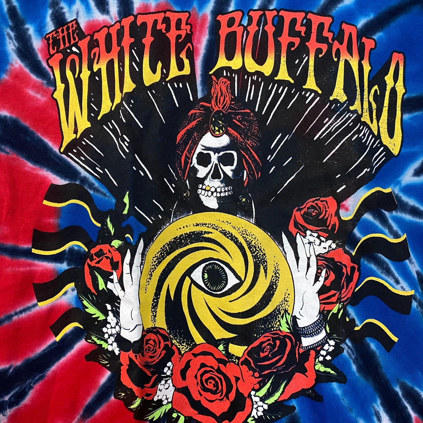 The White Buffalo Fortune Teller Tie Dye T-Shirt XL