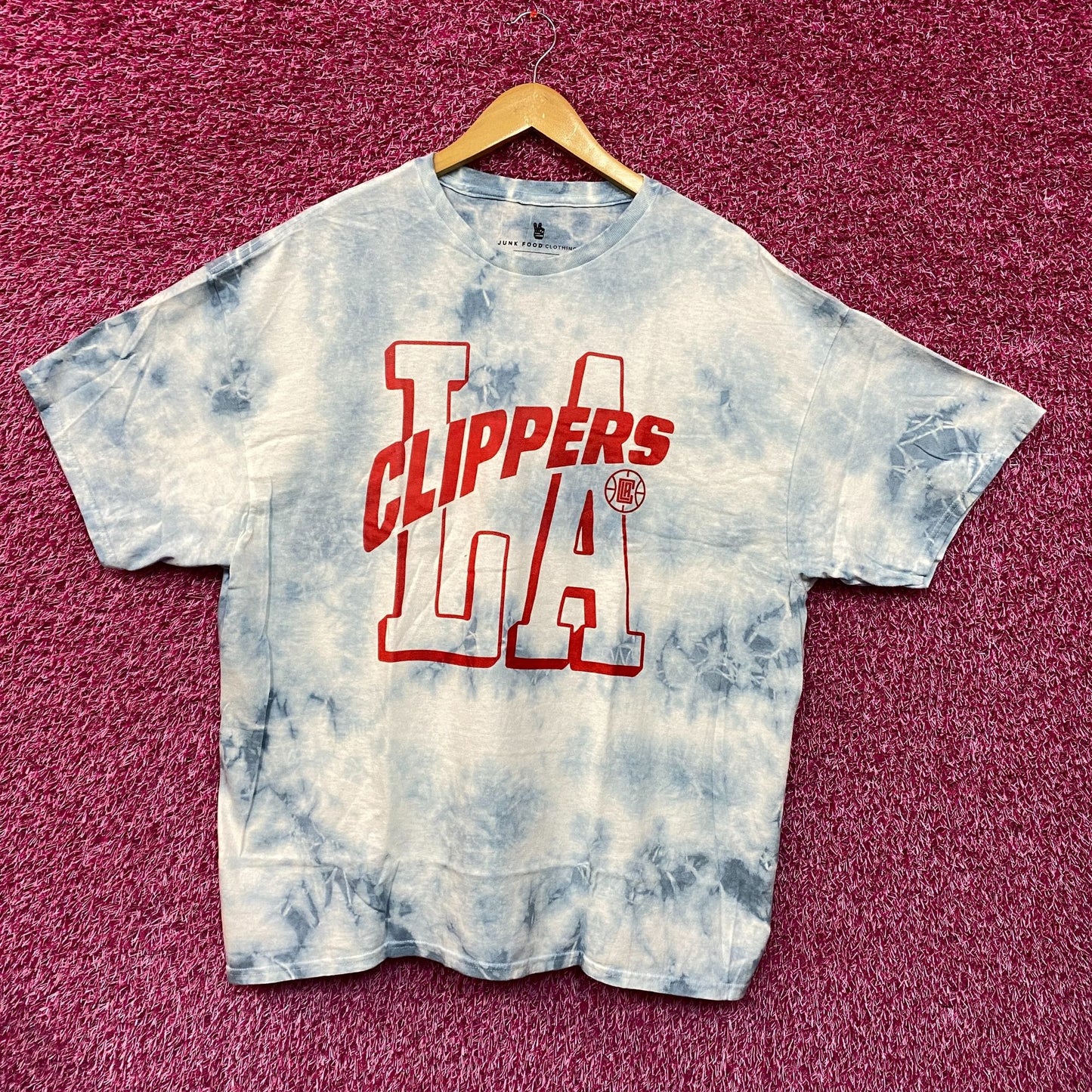 NBA LA Clippers Tie Dye Streetwear Tshirt size XL
