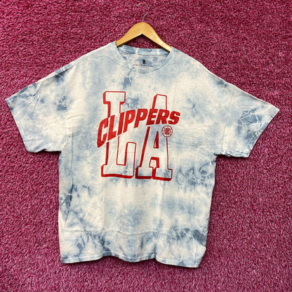 NBA LA Clippers Tie Dye Streetwear Tshirt size XL