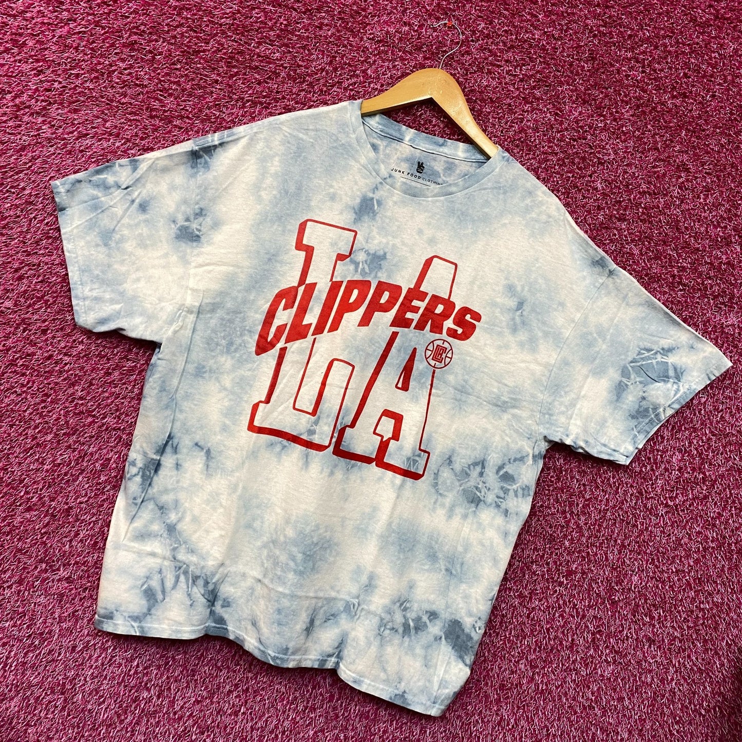 NBA LA Clippers Tie Dye Streetwear Tshirt size XL