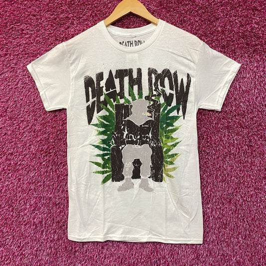 Death Row Records Puffy Electric Chair Inmate Logo Rap Tee Small