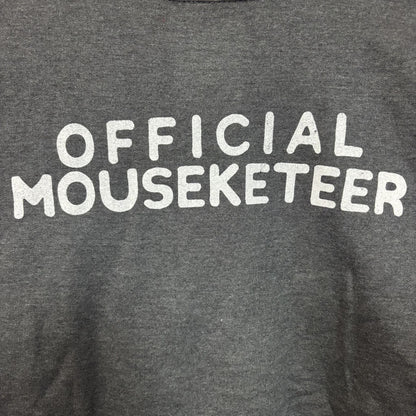 Disney Parks Mickey Mouse Club Member Gray Sweatshirt Small