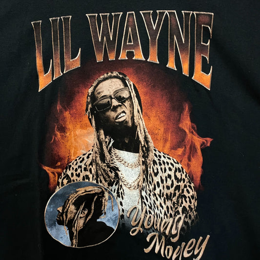 Lil Wayne Young Money Hip Hop Graphic T-Shirt 3XL