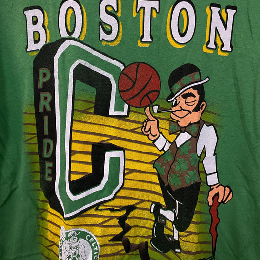 Junk Food Vintage Style Boston Celtics Pride Women's T-Shirt XS