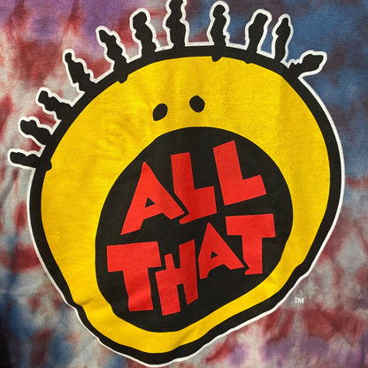 Nickelodeon Tie dye All That Tv Show Promo Tie Dye Long Sleeve Tshirt size Small