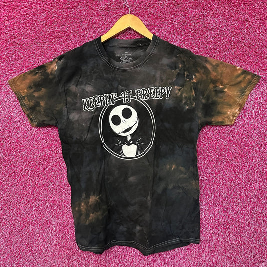 Jack Skellington Nightmare Before Christmas Disney Tie Dye L
