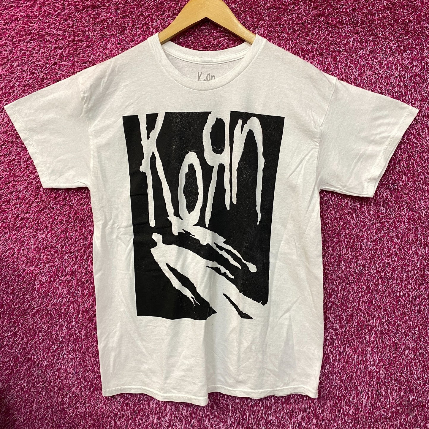 Korn Shadow Man Self-titled Debut Album Metal T-shirt Medium