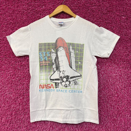 NASA STS-34 Galileo Probe Kennedy Space Center Promo Tee Extra Small