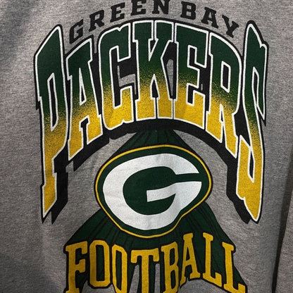 Junk Food Clothing Green Bay Packers Block Crewneck size Medium