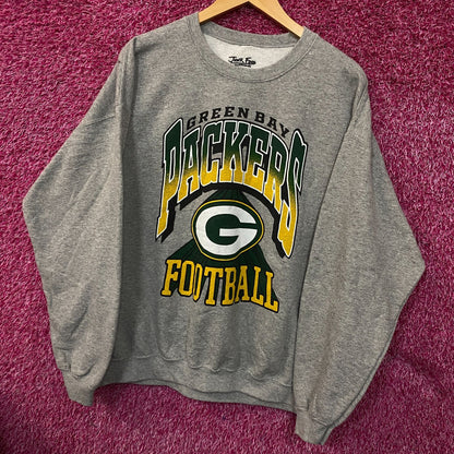 Junk Food Clothing Green Bay Packers Block Crewneck size Medium