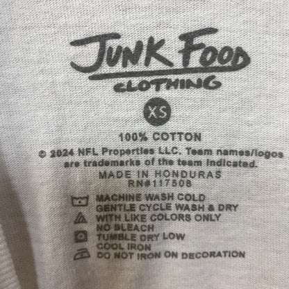 Junk Food Clothing NFL Houston Texans Throwback Helmet Logo T-Shirt XS