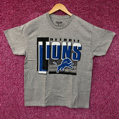 Junk Food Clothing NFL Detroit Lions Complete T-Shirt Medium