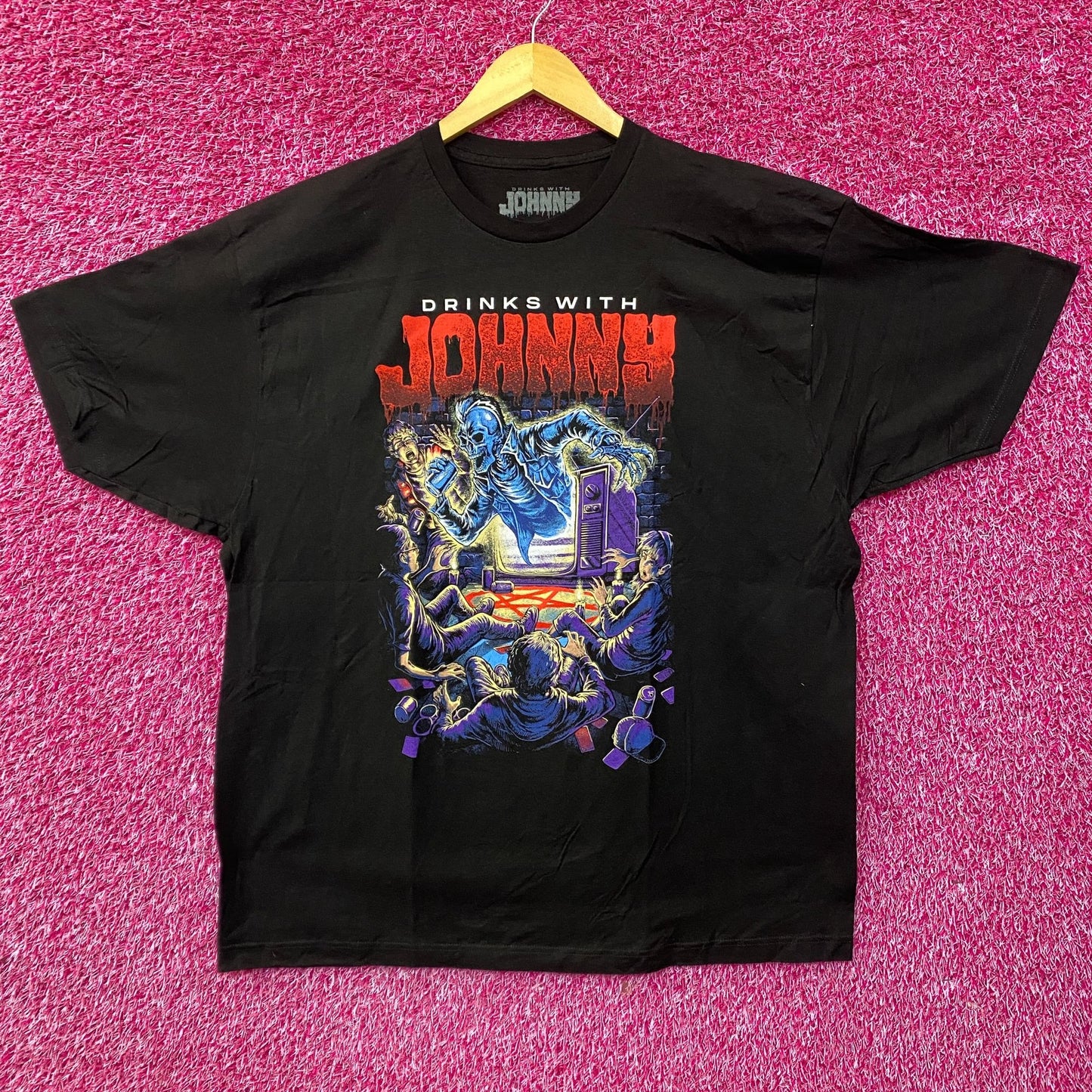 Drinks With Johnny The Summoning T-Shirt 2XL