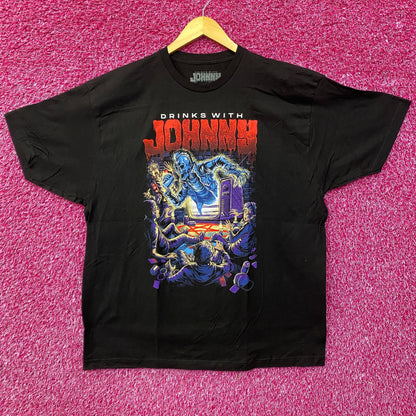 Drinks With Johnny The Summoning T-Shirt 2XL